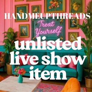Unlisted Live Show Item